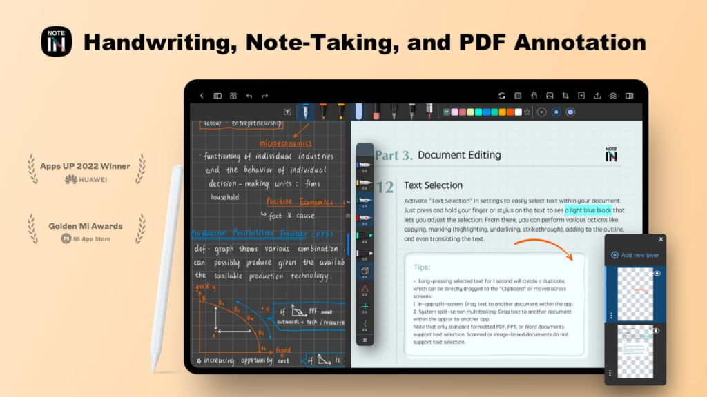 Notein - 手写笔记&PDF编辑器 v1.1.880.0 功能解锁-天涯网