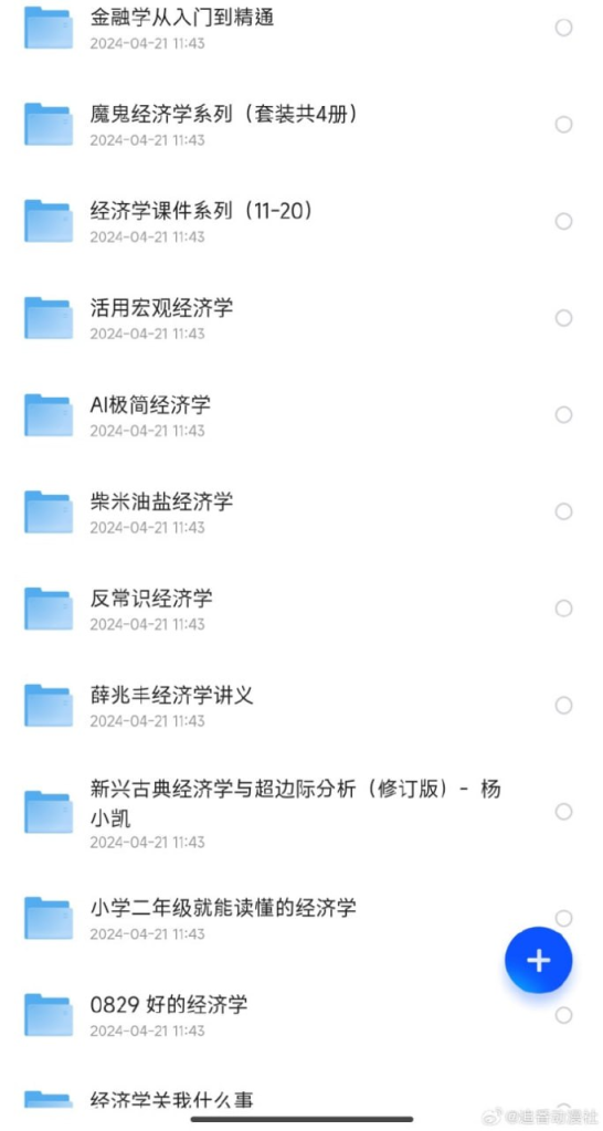 经济学相关书籍合集-天涯网
