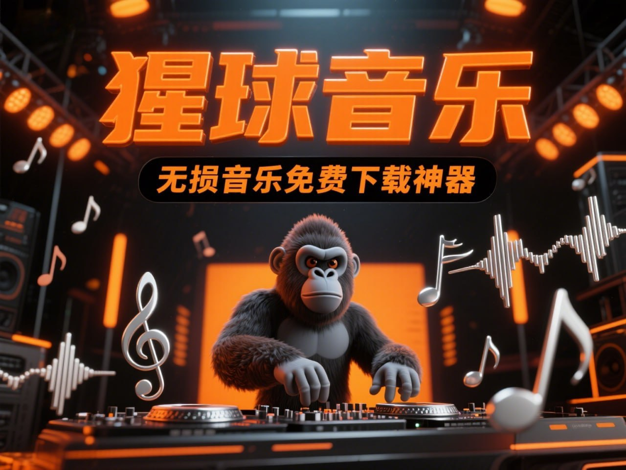 猩球音乐2.0无损音乐免费下载神器，支持导入歌单-天涯网