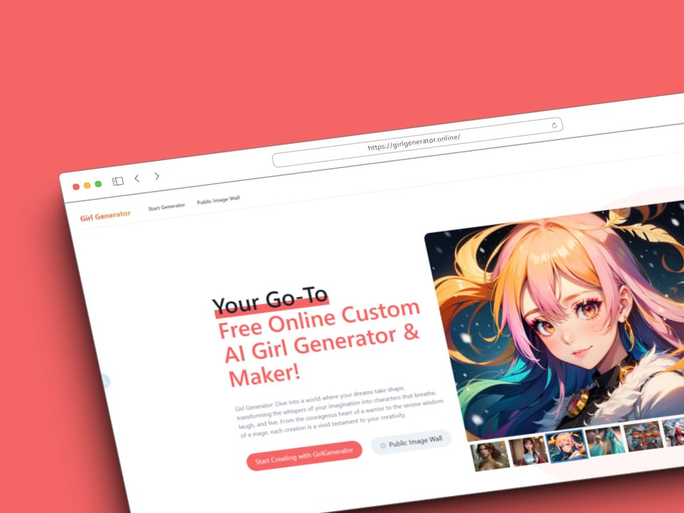 Girl Generator — 特别适用于生成女性AI图片-天涯网
