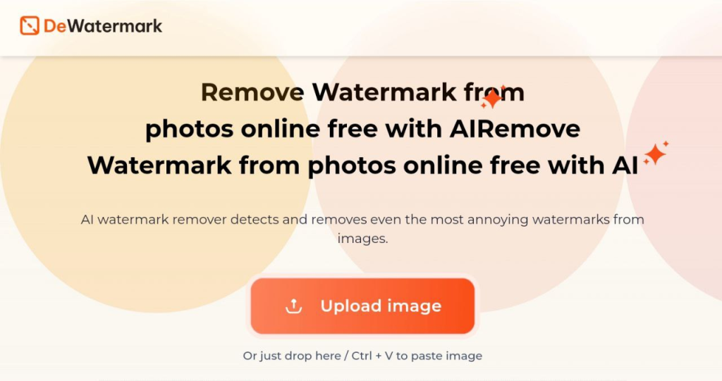 ☕️ DeWatermark - 一个免登陆在线 AI 图片去水印工具-天涯网