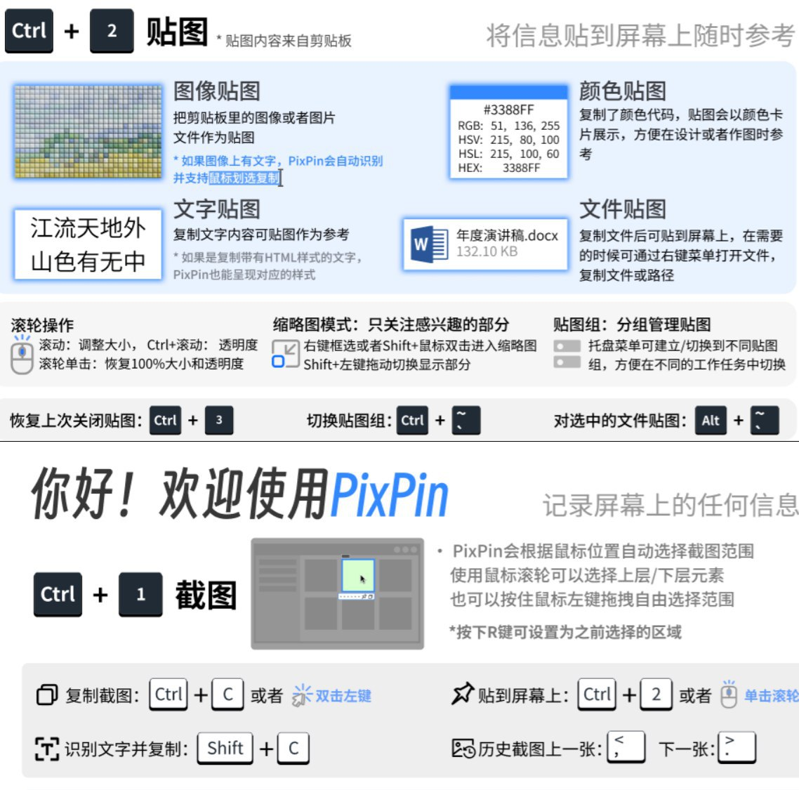 PixPin - 随心截图 随意贴图-天涯网