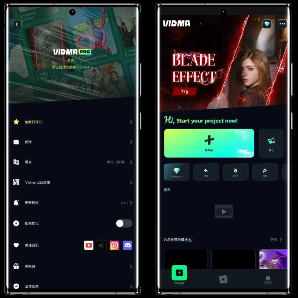 [Android] Vidma 视频编辑 v2.12.2 解锁付费专业版会员版-天涯网