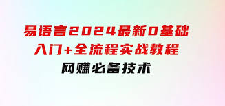 易语言2024最新0基础入门 全流程实战教程-天涯网