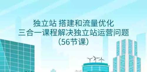独立站搭建和流量优化三合一课程：解决独立站运营问题(56节课)-天涯网